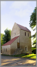  alter Kirchturm in Biendorf