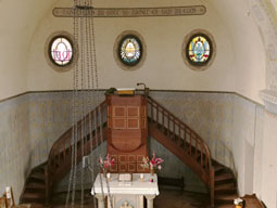 Kirche Zehbitz Altarraum