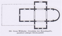 Grundriss der Kirche zu Großwülknitz